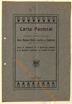 Carta pastoral de Rafael Otón Castro, I arzobispo de San José, sobre el centenario de la Redención y la devoción al Corazón de Jesús