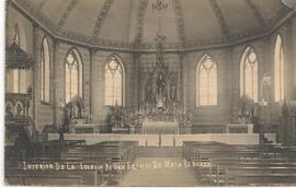 Interior del Templo de San Francisco de Mata Redonda