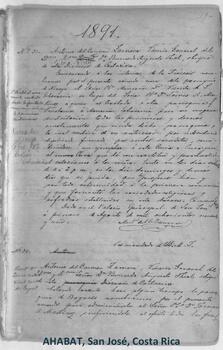 Libro de Acuerdos de la Curia Metropolitana n° 6 (1891-1897)