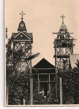 Construcción de un templo en San Isidro del General