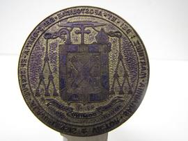 Sello de Víctor Sanabria, II obispo de Alajuela