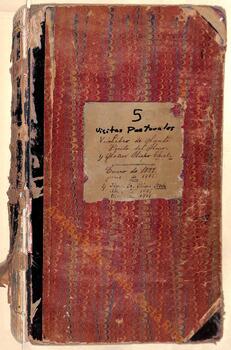 Libro de Visitas Pastorales número 5: Visitas de Bernardo Augusto Thiel, II Obispo de San José (1899 -1900), y Juan Gaspar Stork, III Obispo de San José (1907-1910)