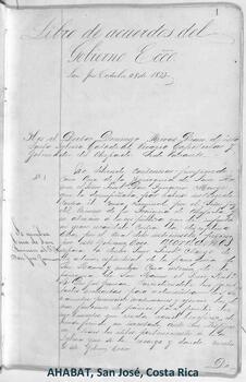 Libro de Acuerdos de la Curia Metropolitana n° 3 (1873-1879)